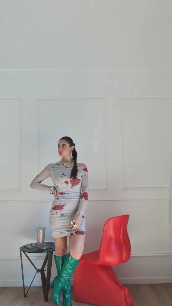Vestito floreale - immagine 2