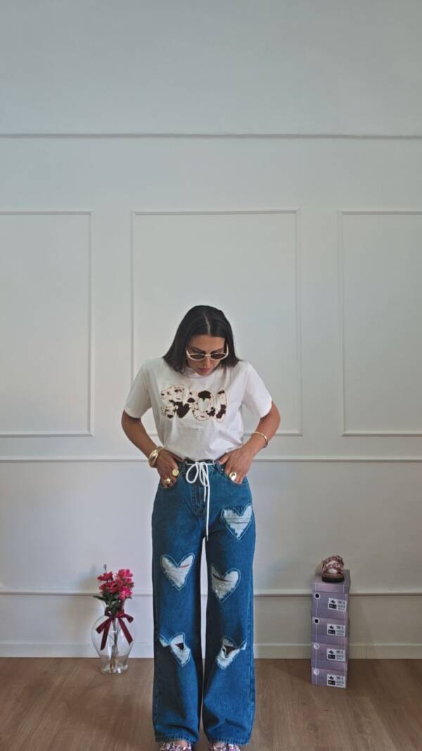 jeans cuore